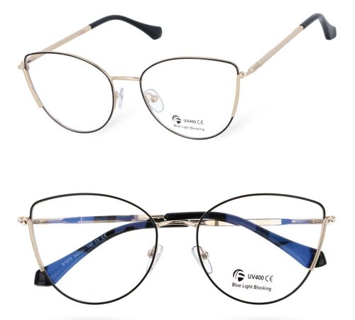 Damskie okulary z filtrem blue light