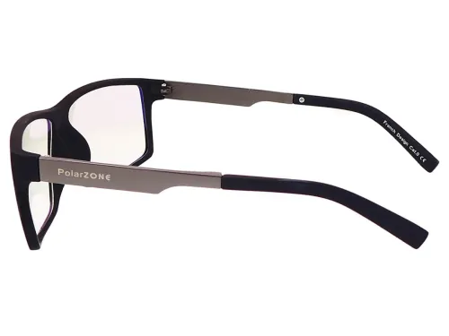 Męskie okulary do komputera PolarZONE bok