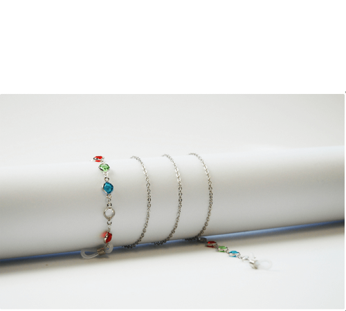 Łańcuszek do okularów 9 SILVER