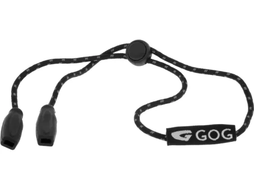 Sznureczek GOG czarno-szary