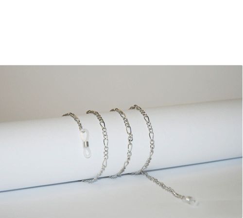 Łańcuszek do okularów srebrny