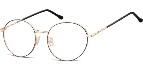 Damska oprawa korekcyjna złoto czarna