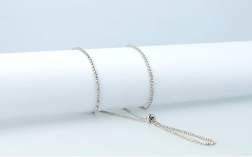 Łańcuszek do okularów srebrny