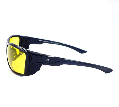 Żółte sportowe okulary