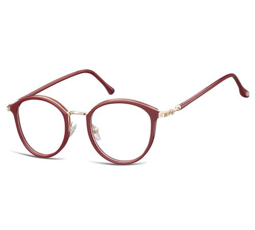MONTANA Damska oprawa korekcyjna bordowa