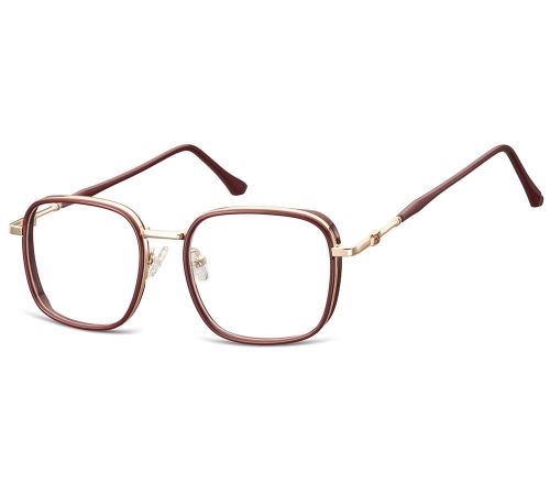 MONTANA Damska oprawa korekcyjna złoto bordowa