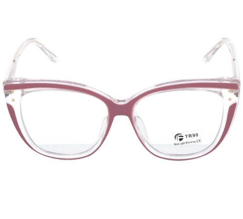 Duże damskie okulary zerówki