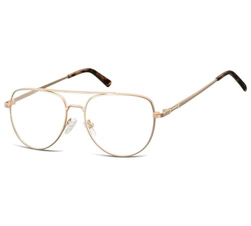 MONTANA Oprawa korekcyjna złota pilotki
