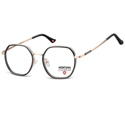 MONTANA Damska oprawa korekcyjna złoto czarna