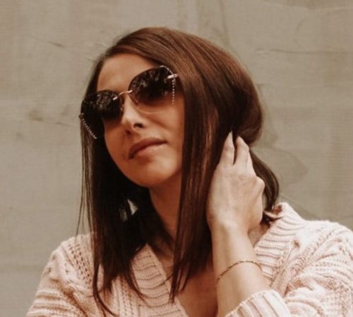 Okulary przeciwsłoneczne damskie brązowe