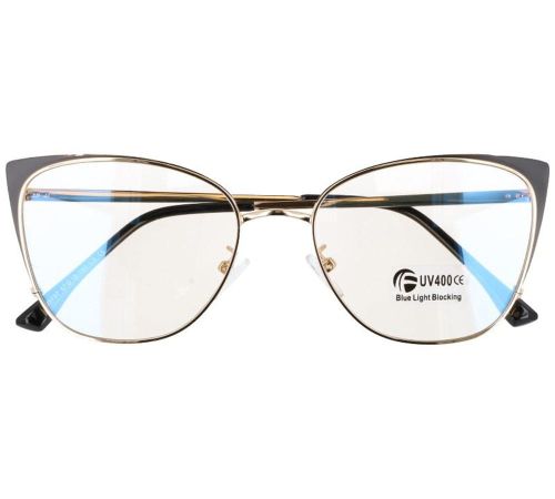 Damskie okulary do komputera metalowe