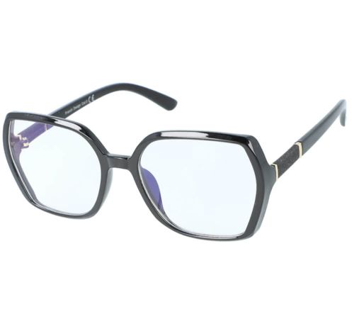 Duże damskie okulary do komputera