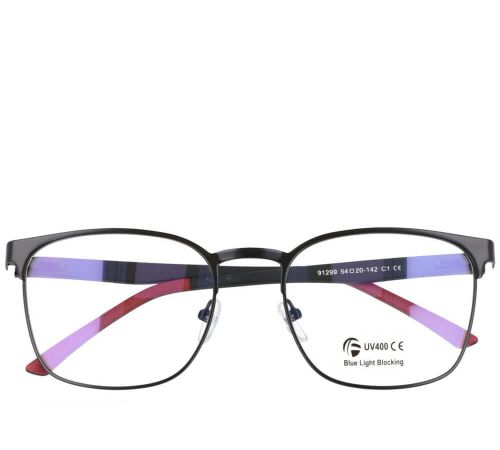 Męskie okulary do komputera z filtrem blue light