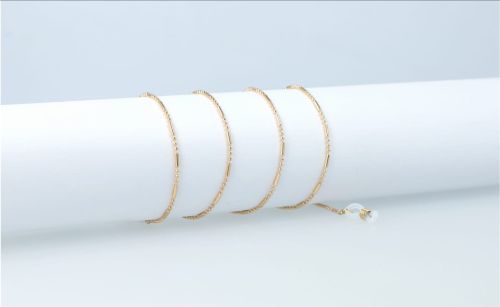 Łańcuszek do okularów złoty