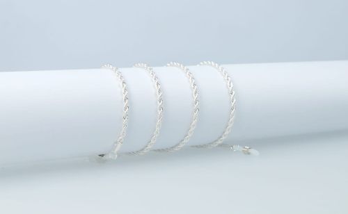 Łańcuszek do okularów 16 SILVER