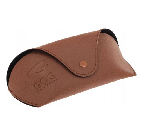 Etui GOG ekoskóra brązowe