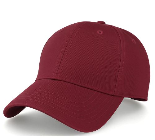 Czapka z daszkiem bordowa