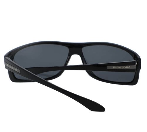 Czarne okulary polaryzacyjne męskie