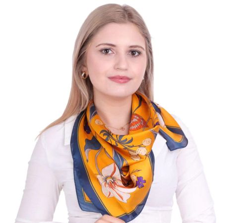 Damska satynowa apaszka