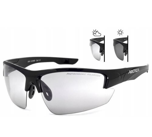 ARCTICA Okulary Rowerowe Fotochromowe Polaryzacyjne  