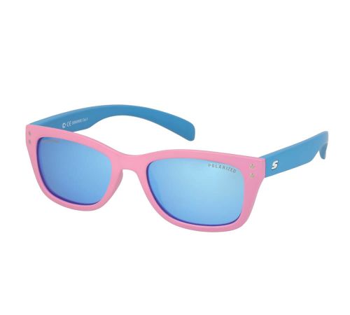 Różowe okulary przeciwsłoneczne Solano SS50065E dla dziewczynki 6–10 lat z polaryzacją i filtrem UV4