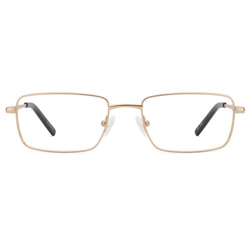 Metalowe oprawki korekcyjne Sunoptic 873B w kolorze złotym