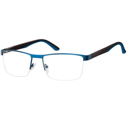 Męskie oprawki do okularów Sunoptic 982B niebieskie na żyłkę