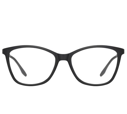 Oprawki damskie Sunoptic TRC-186 kocie oko widok z przodu, czarne matowe