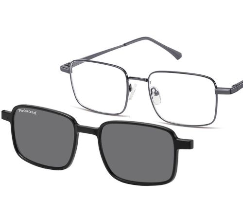 Sunoptic – męskie oprawki korekcyjne z nakładką clip-on