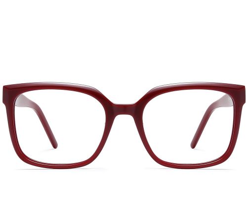 Sunoptic AC379D oprawki bordowe – profil z zawiasem flex, elegancki połysk