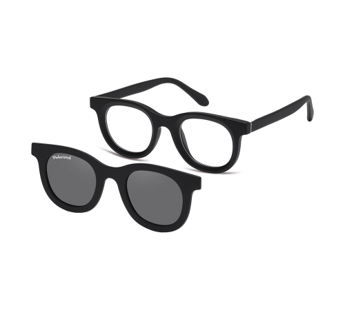 Oprawki do okularów czarne z nakładką magnetyczną