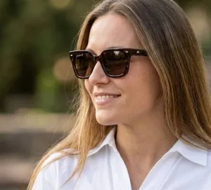 Brązowe okulary przeciwsłoneczne damskie Montana 172B