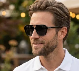 Męskie okulary polaryzacyjne czarne Montana MP 174