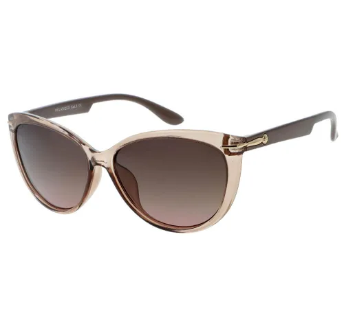 Okulary polaryzacyjne damskie PolarZone 560-6 różowe kocie oczy