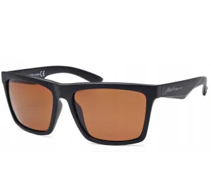 Okulary przeciwsłoneczne Arctica S-328D czarne polaryzacyjne brązowe UV400