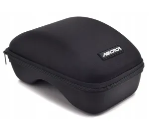 Etui na gogle Arctica czarne twarde ochronne zapinane na zamek