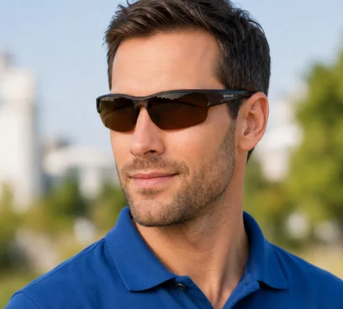 Sportowe okulary przeciwsłoneczne polaryzacyjne Polarized P6246B