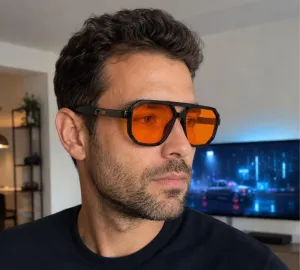 Okulary biohacking z filtrem blue light PolarZONE 1115 B
