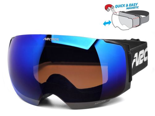 ARCTICA Gogle narciarskie G 105 D Niebieski Revo