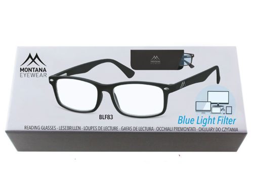 Okulary do komputera Montana BLF83 + 3.00