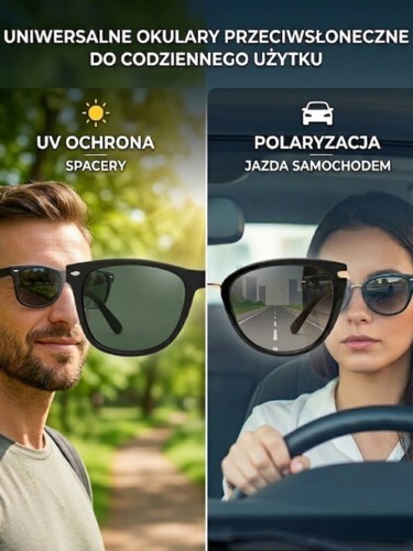 Uniwersalne okulary przeciwsłoneczne do codziennego użytku – jak wybrać jeden model, który sprawdzi się w każdej sytuacji?