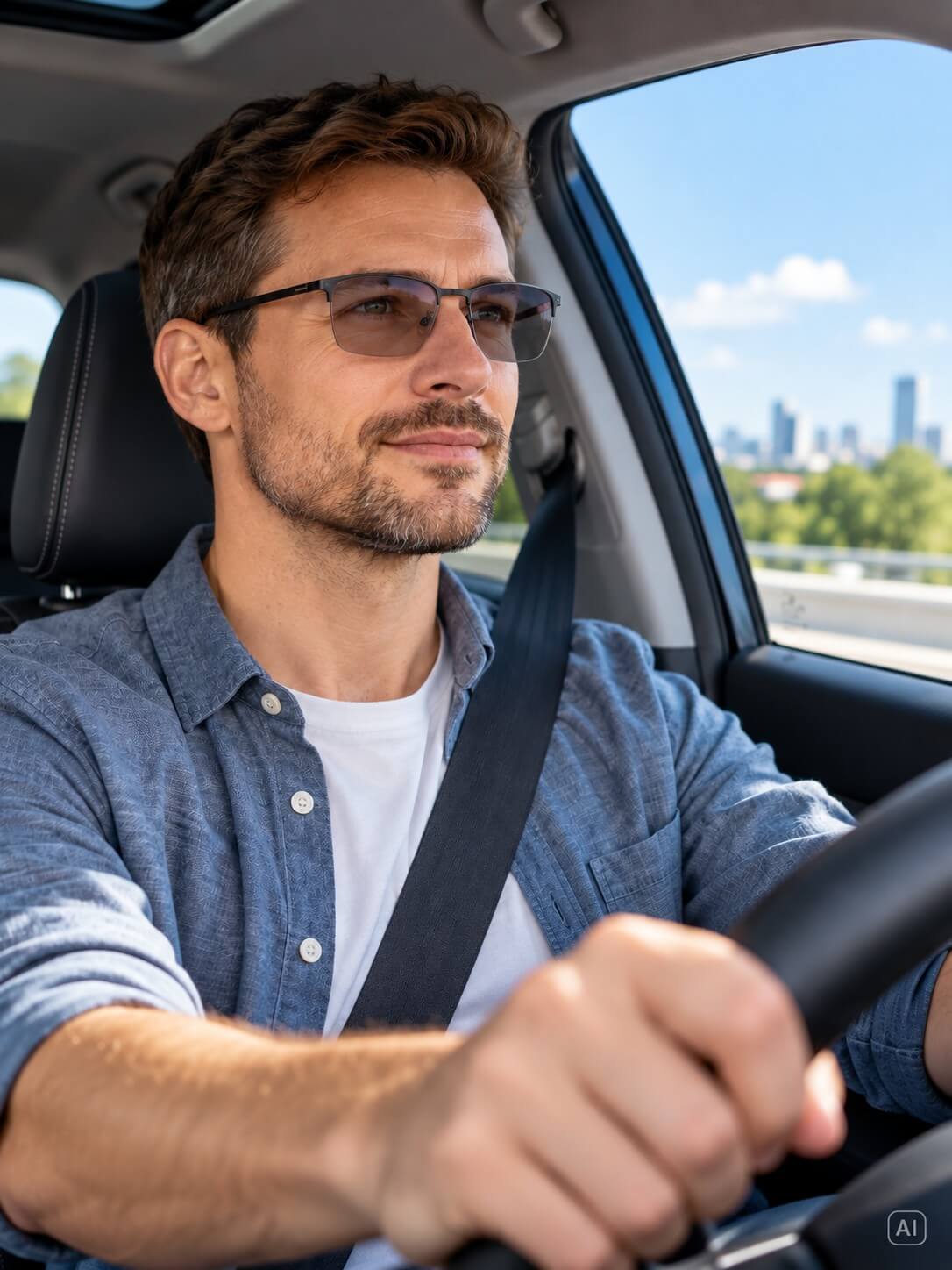 Czy okulary fotochromowe działają w samochodzie?